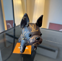 Leather Dog Bag Charm
