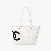 Elegant Leather Shopper Tote