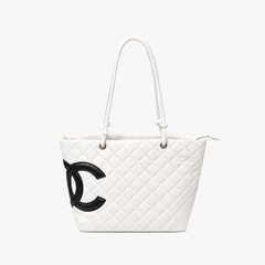 Elegant Leather Shopper Tote