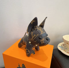 Leather Dog Bag Charm