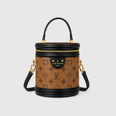 Structured Leather Bucket Bag