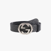 Steel Grey Luxury Belt
