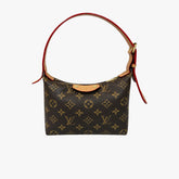 Monogram Leather Shoulder Bag