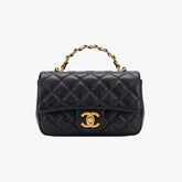 Luxury Black Flap Bag