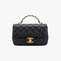 Luxury Black Flap Bag