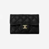 Compact Leather Mini Wallet