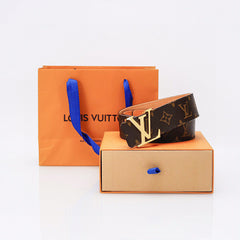 Brown Logo Buckle Belt
