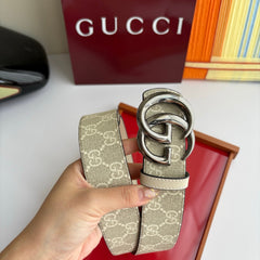 Fashion Logo Silver Waistband