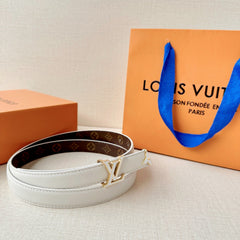 Elegant White Fashion Belt