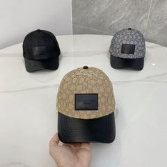 Black Brim Travel Hat