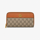 Leather Long Zip Wallet