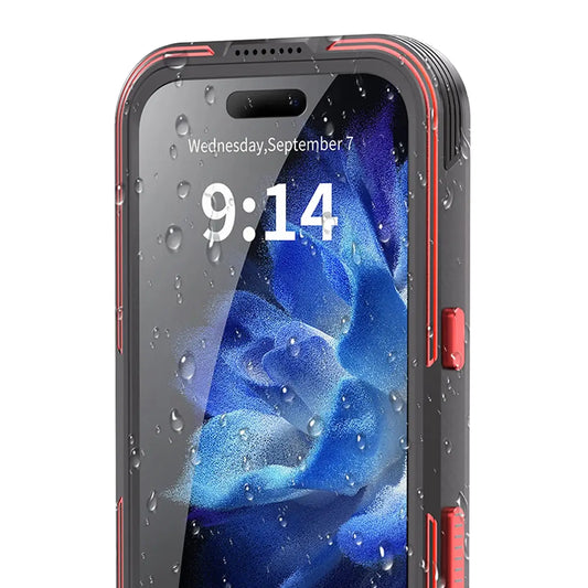 Black Rugged Protective iPhone Case - OK260021