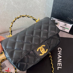 Luxury Black Flap Bag