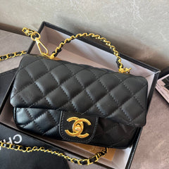 Luxury Black Flap Bag