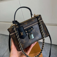 Classic Brown Box Handbag