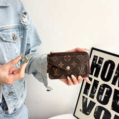 Chic Keychain Card Wallet