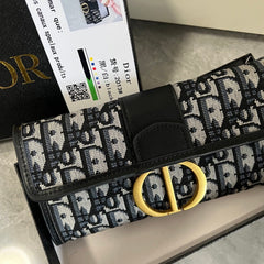 Vintage Canvas Clutch Wallet