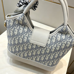 Gray Monogram Travel Handbag