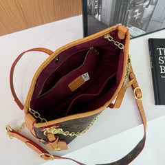 Brown Chain Shoulder Bag