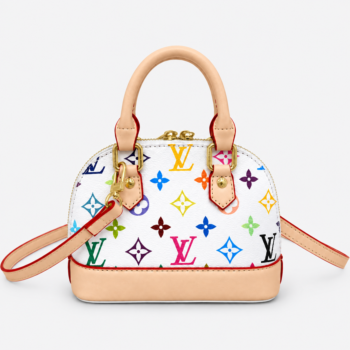 White Leather Mini Bag