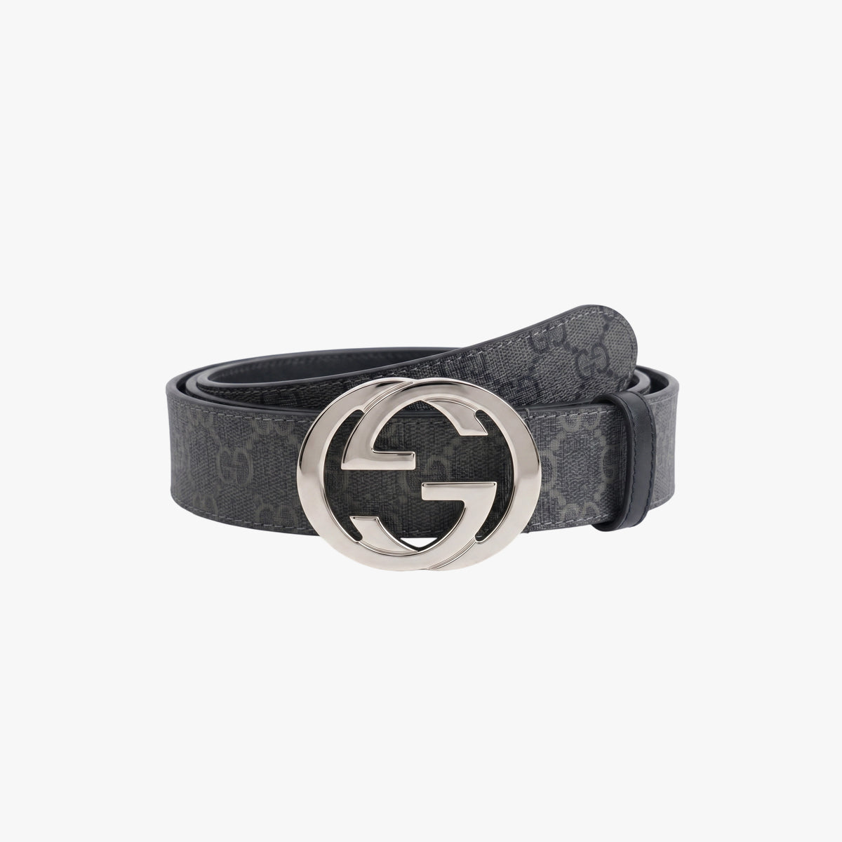 Steel Grey Luxury Belt