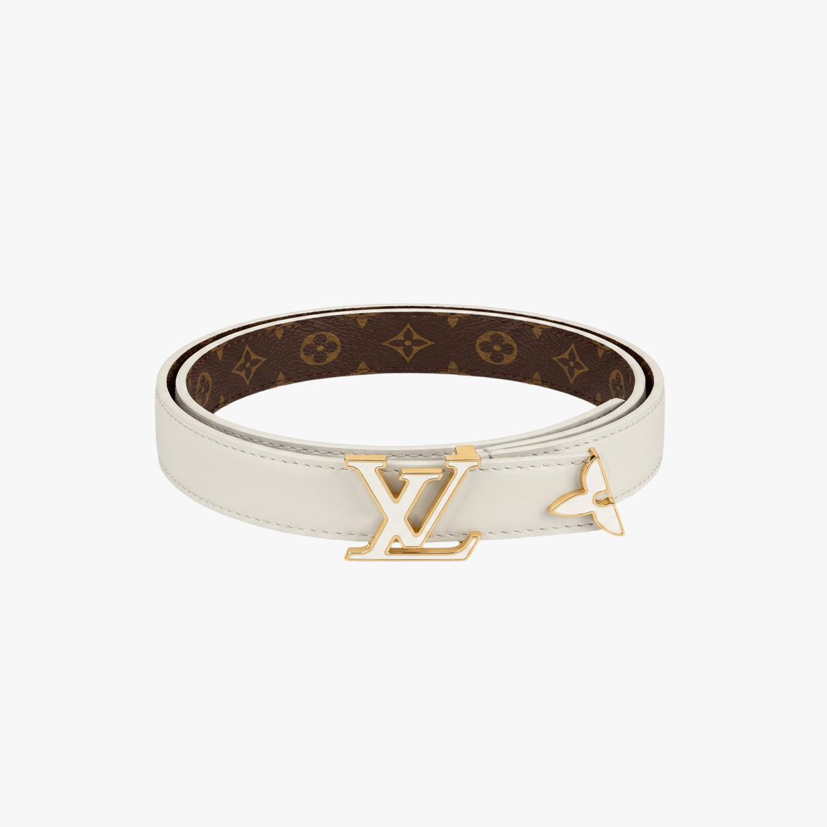 Elegant White Fashion Belt