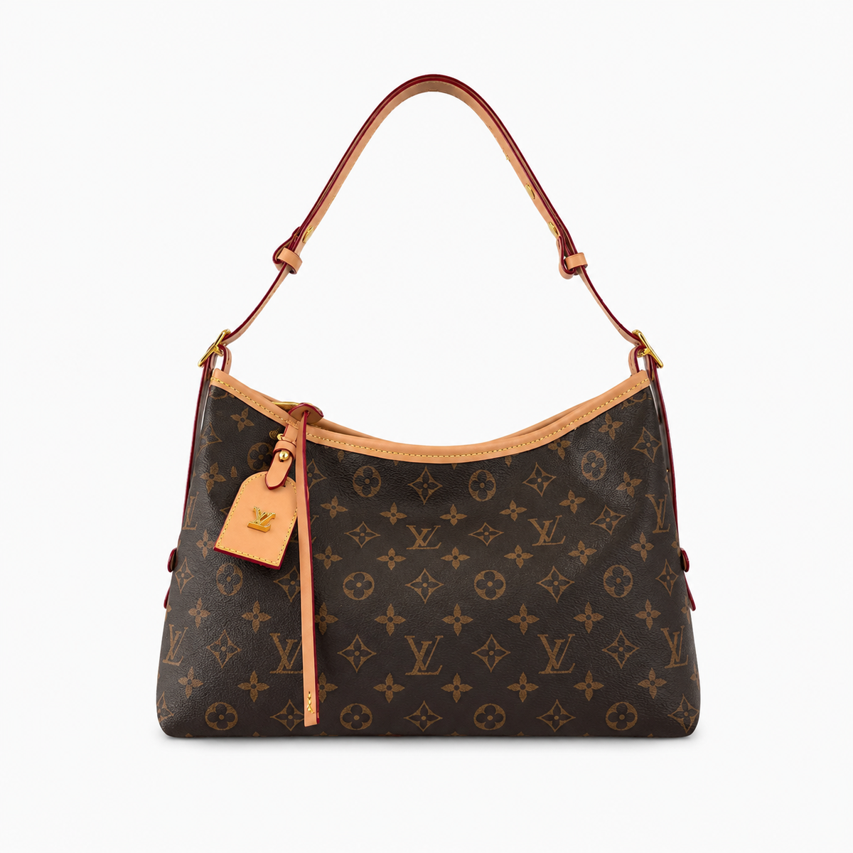 Leather Hobo Shoulder Bag