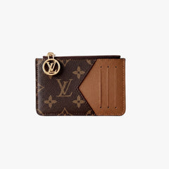 Monogram Leather Card Holder
