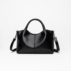 Soft Leather Slouchy Top Handle Crossbody Bag