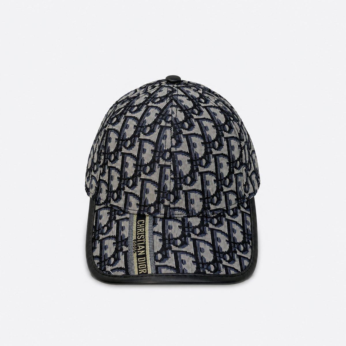 Classic Jacquard Curved Brim Hat
