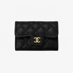 Compact Leather Mini Wallet