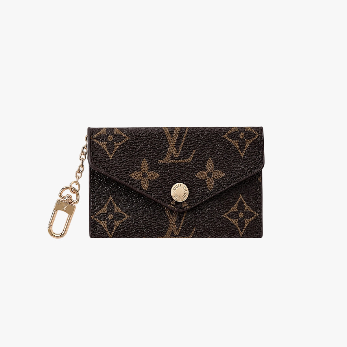 Leather Keychain Card Holder