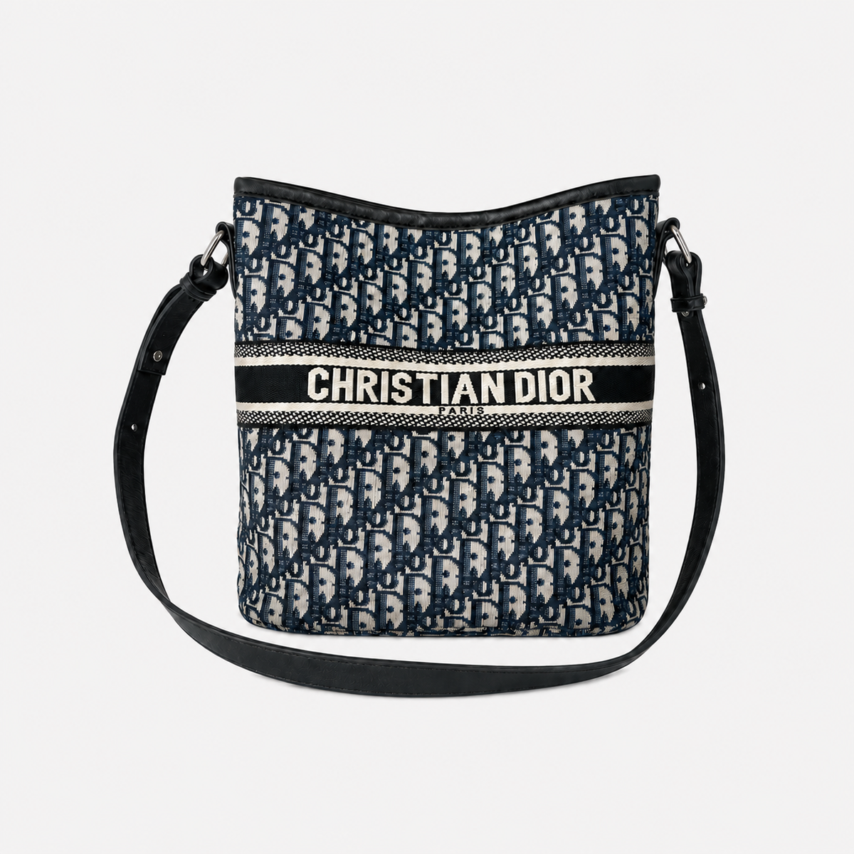 Vintage Blue Canvas Tote Bag