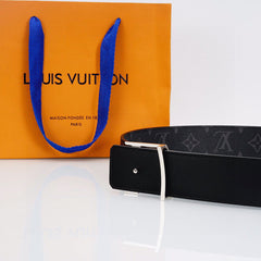 Black Luxe Buckle Belt