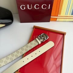 Fashion Logo Silver Waistband