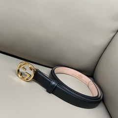 Classic Gold Buckle Belt