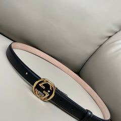 Classic Gold Buckle Belt