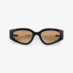 Vintage Sporty Wide Temples Sunglasses