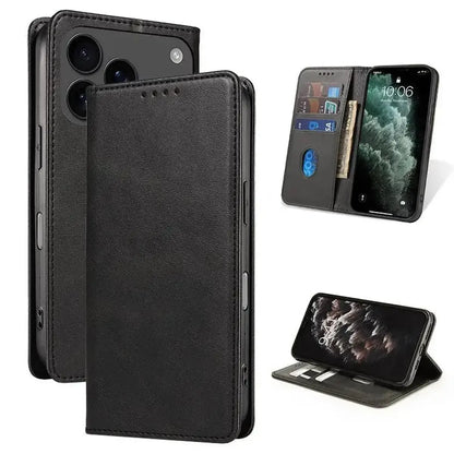 Brown iPhone Case with Folding Wallet - OK260017