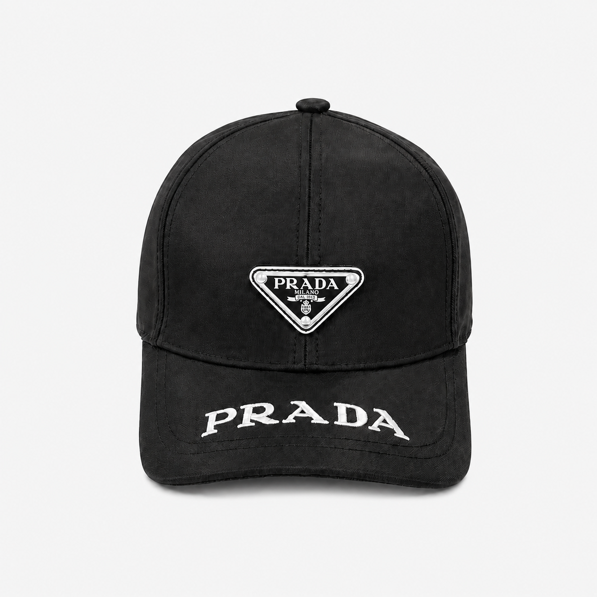 Black Curved Brim Travel  Hat