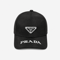 Black Curved Brim Travel  Hat