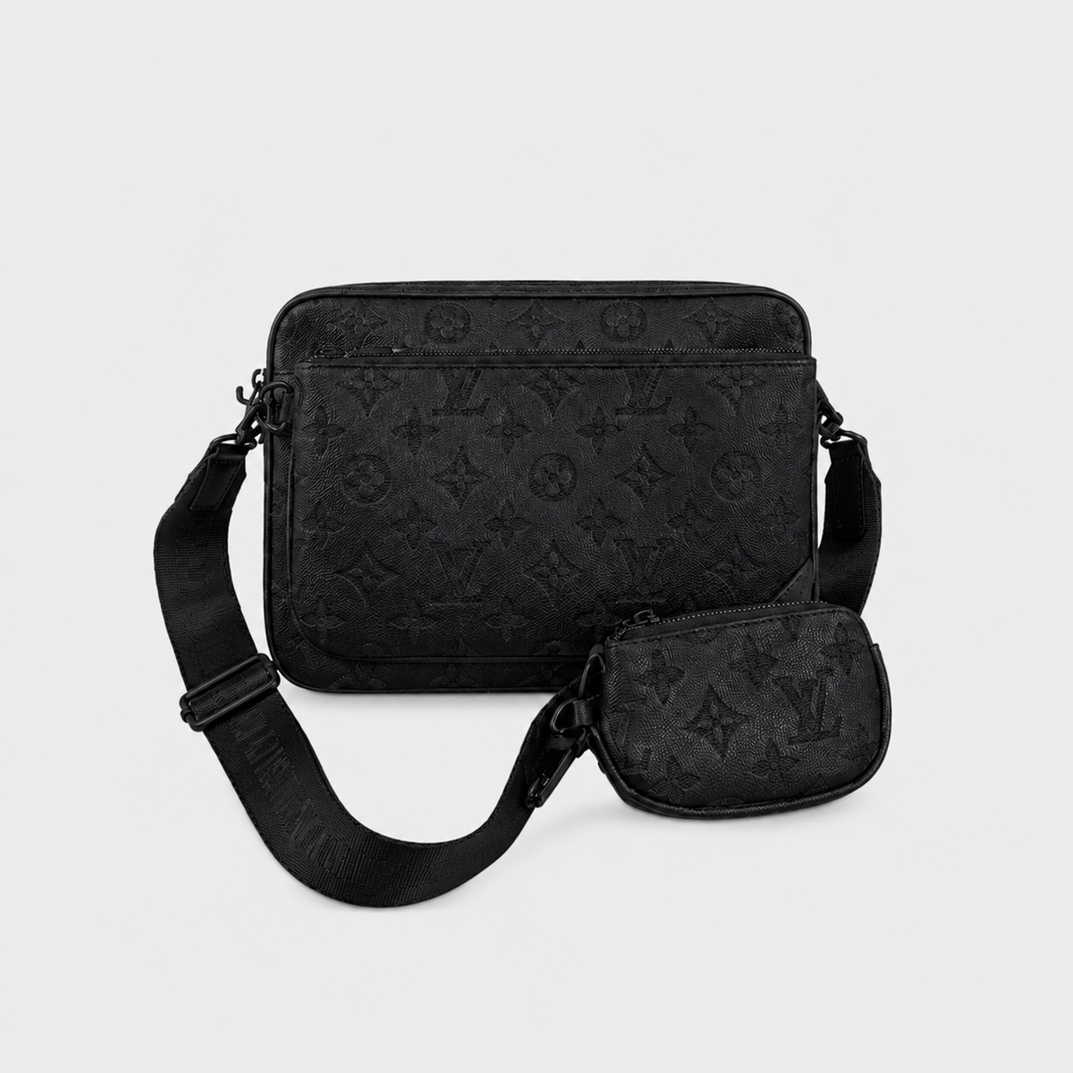 Leather Crossbody Messenger Bag