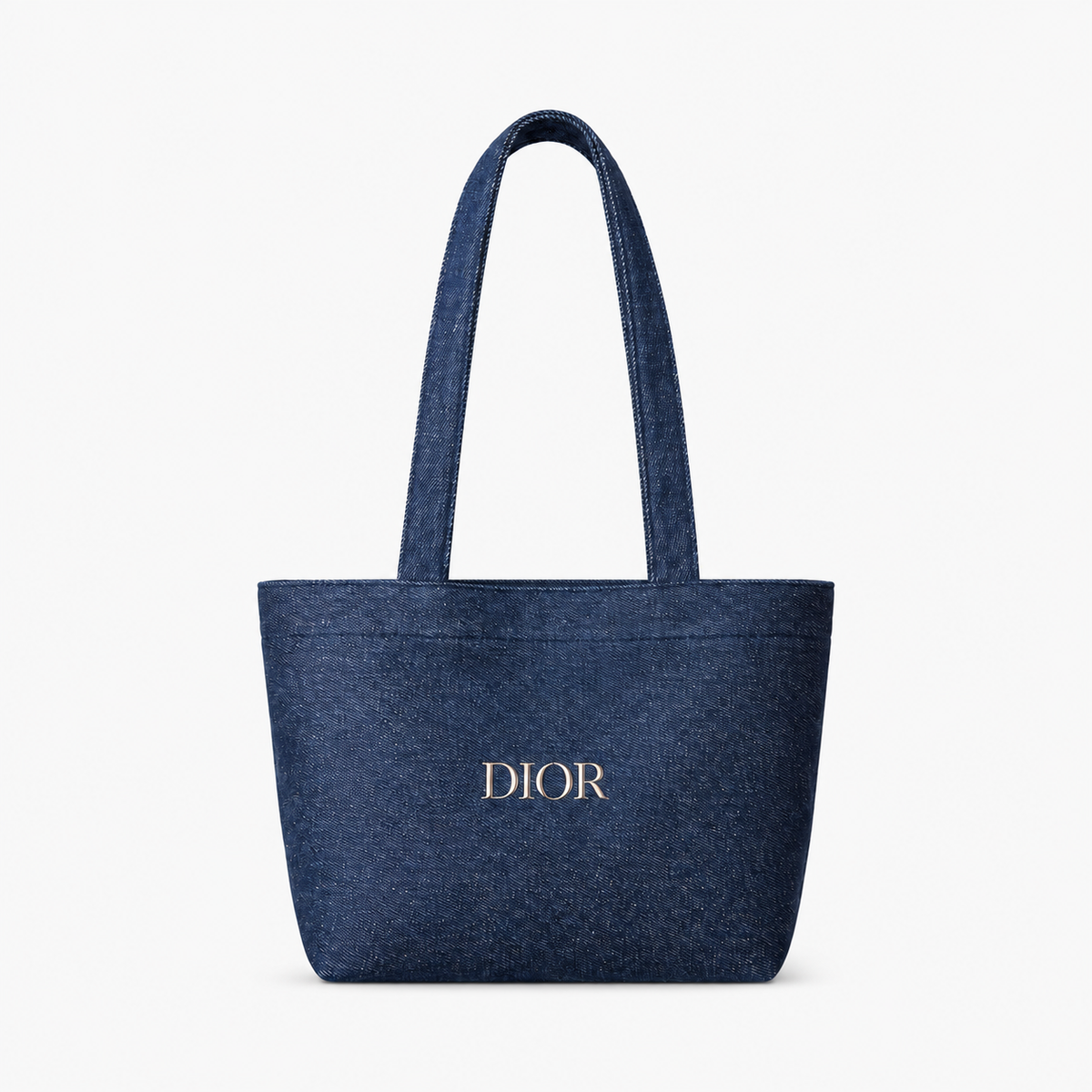 Navy Denim  Tote Bag
