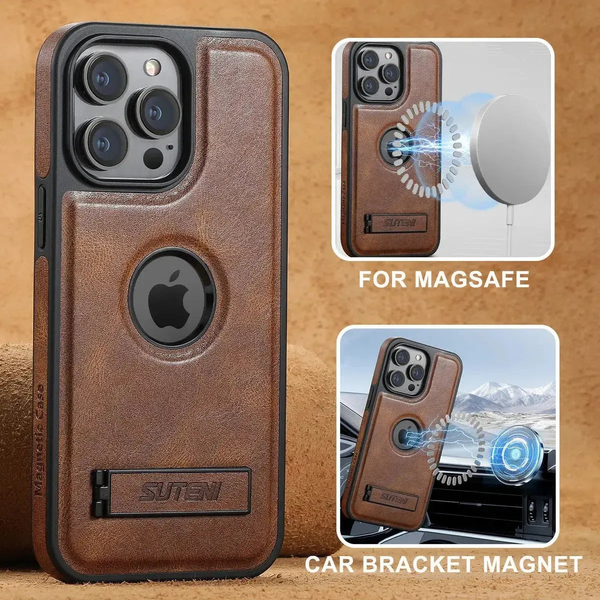 Coffee iPhone Case with MagSafe and Stand - OK260016