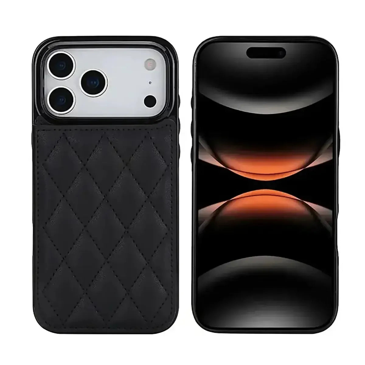 Black iPhone Case with Card Holder - OK260020