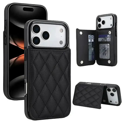 Black iPhone Case with Card Holder - OK260020