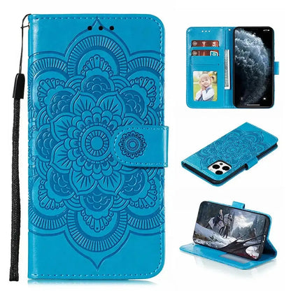 Brown iPhone Case with Folding Wallet - OK26007