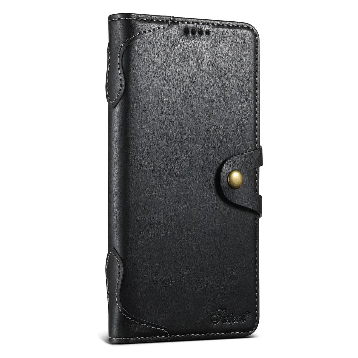 Black Flip Wallet iPhone Case - OK260015