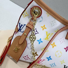 Colorful Monogram Handbag