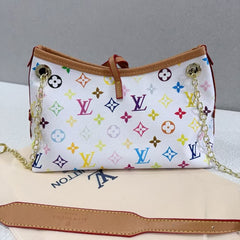 Colorful Monogram Handbag